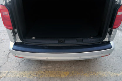 Rear Bumper Protector EuroCap (ABS) for Volkswagen Caddy 2015-2020 - image 1