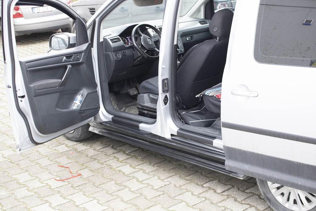 The door sill panels EuroCap (2 PCs ABS) for Volkswagen Caddy 2015-2020 - Reelken Auto