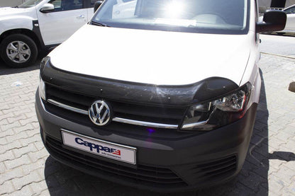 The hood deflector (EuroCap) for Volkswagen Caddy 2015-2020 - Reelken Auto