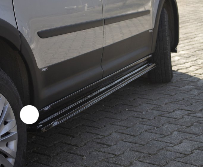 EuroCap Side Skirt Covers (Black) for Volkswagen Caddy 2004-2010 - image 5