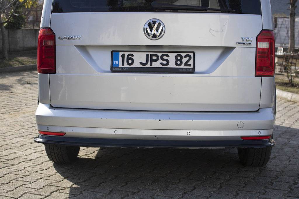 Rear lip skirt (ABS) for Volkswagen Caddy 2015-2020 - Reelken Auto