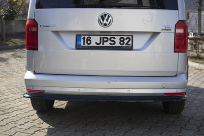 Rear Lip Spoiler (ABS) for Volkswagen Caddy 2015-2020 - image 5