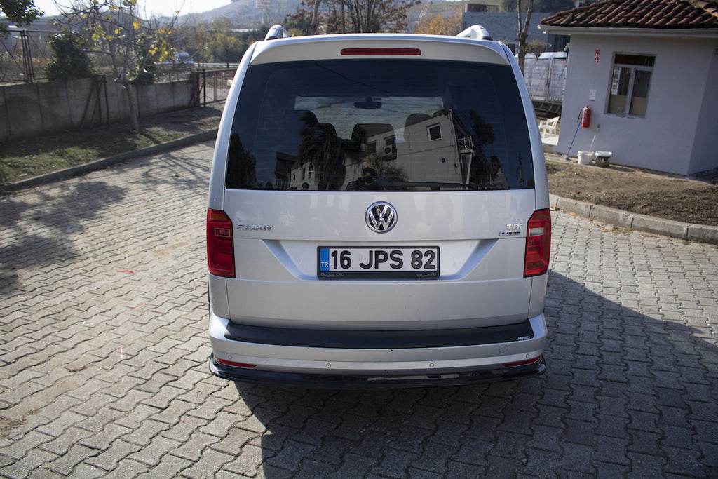 Rear lip skirt (ABS) for Volkswagen Caddy 2015-2020 - Reelken Auto