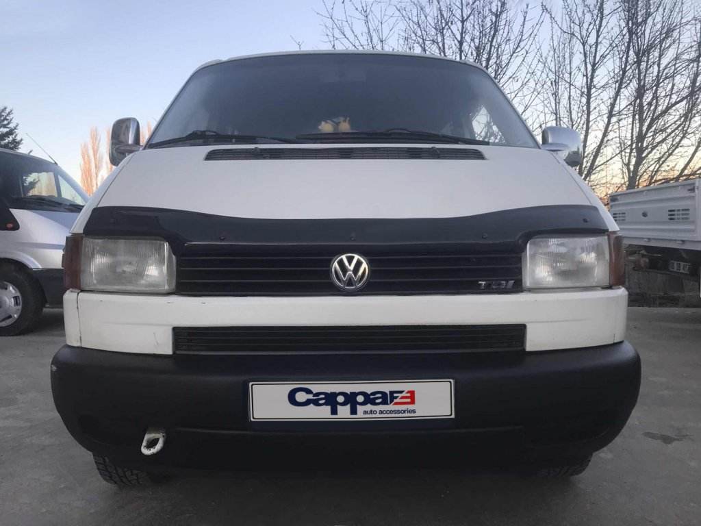 The hood deflector (direct lights) (EuroCap V1) for Volkswagen T4 Transporter - Reelken Auto