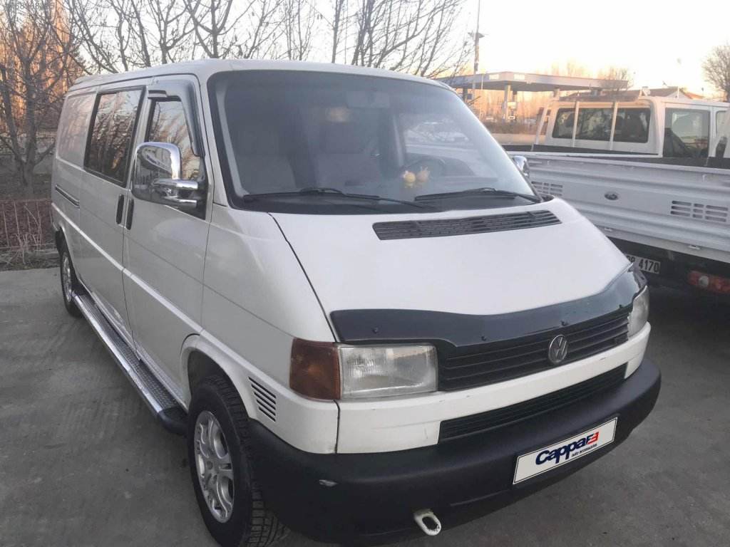 The hood deflector (direct lights) (EuroCap V1) for Volkswagen T4 Transporter - Reelken Auto