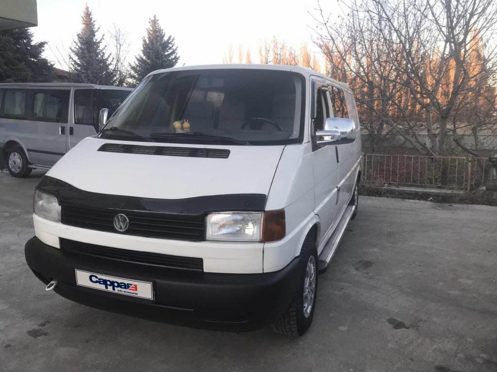 The hood deflector (direct lights) (EuroCap V1) for Volkswagen T4 Transporter - Reelken Auto