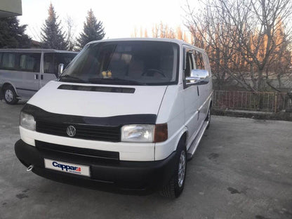 The hood deflector (direct lights) (EuroCap V1) for Volkswagen T4 Caravelle/Multivan - Reelken Auto