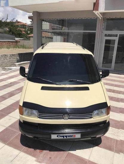 The hood deflector (direct lights) (EuroCap V1) for Volkswagen T4 Transporter - Reelken Auto