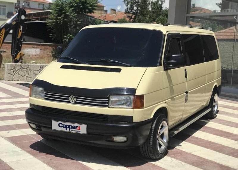 The hood deflector (direct lights) (EuroCap V1) for Volkswagen T4 Transporter - Reelken Auto