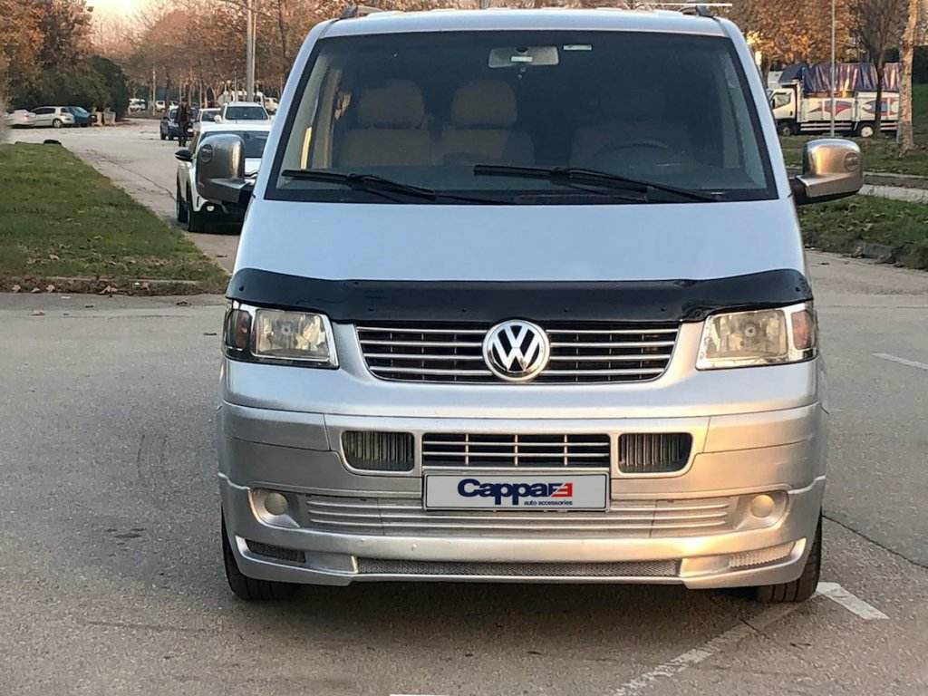 The hood deflector (EuroCap) for Volkswagen T5 Caravelle 2004-2010 - Reelken Auto
