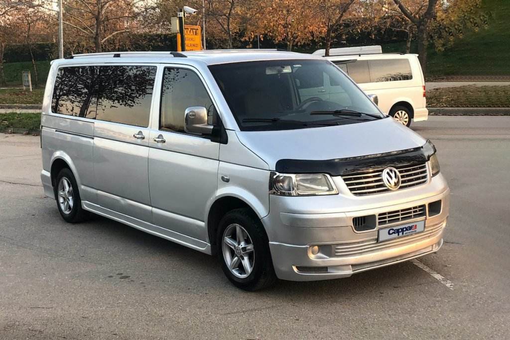 The hood deflector (EuroCap) for Volkswagen T5 Transporter 2003-2010 - Reelken Auto