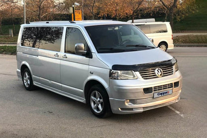 The hood deflector (EuroCap) for Volkswagen T5 Caravelle 2004-2010 - Reelken Auto