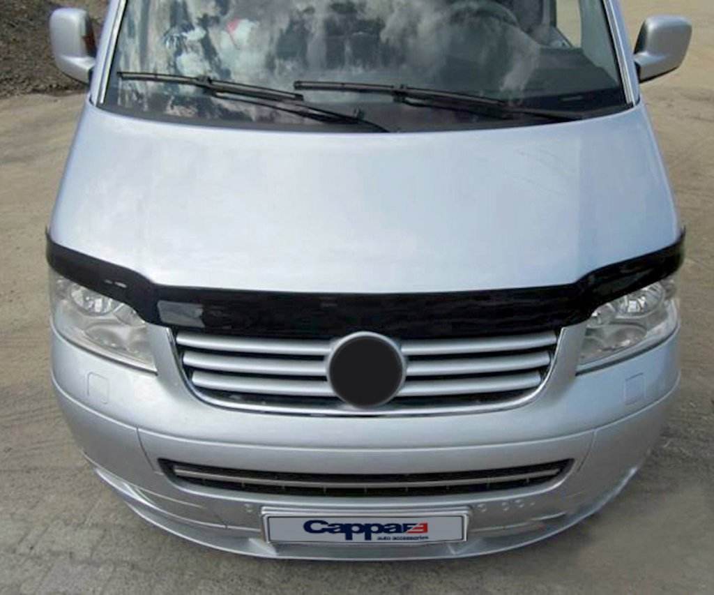 The hood deflector (EuroCap) for Volkswagen T5 Caravelle 2004-2010 - Reelken Auto
