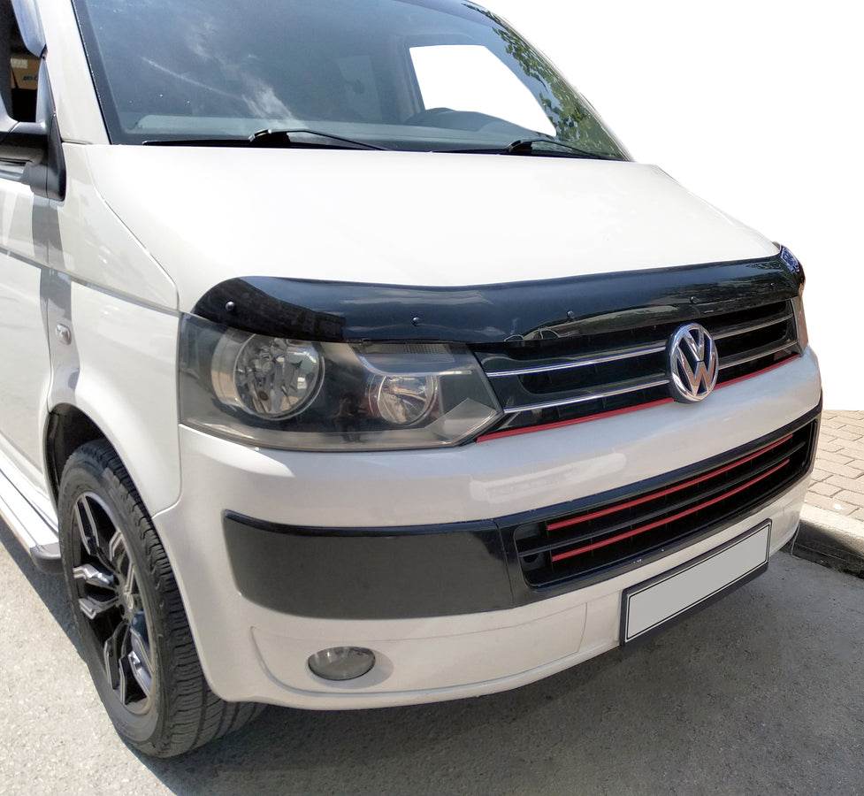 The hood deflector (EuroCap) for Volkswagen T5 2010-2015 - Reelken Auto
