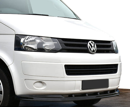 Front lip spoiler (ABS) for Volkswagen T5 2010-2015 - image 2