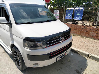 The hood deflector (EuroCap) for Volkswagen T5 2010-2015 - Reelken Auto