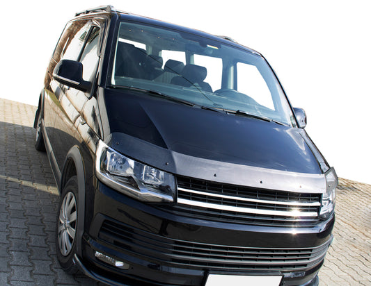 Hood Deflector Carbon Look (EuroCap) for Volkswagen T6 2015-2024 - image 1