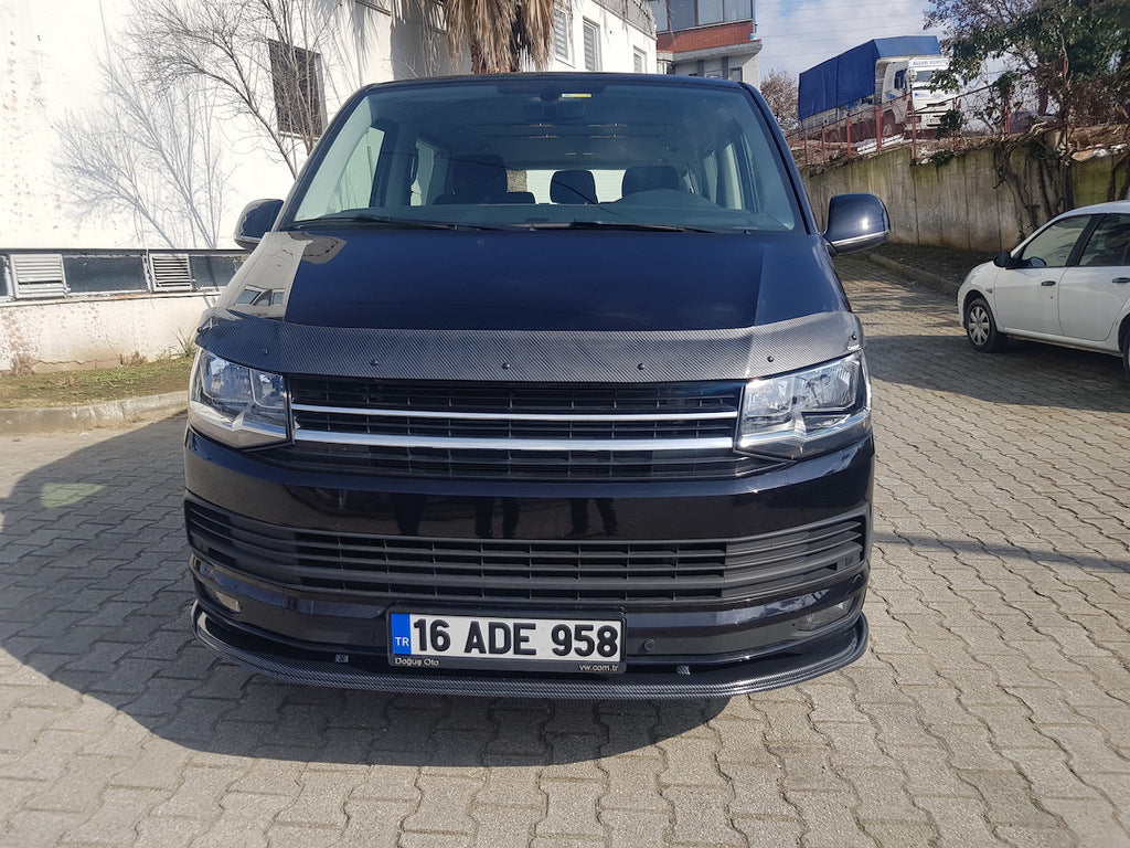 Hood Deflector Carbon Look (EuroCap) for Volkswagen T6 2015-2024 - image 2