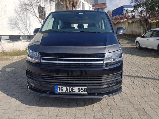Hood Deflector Carbon Look (EuroCap) for Volkswagen T6 2015-2024 - image 2