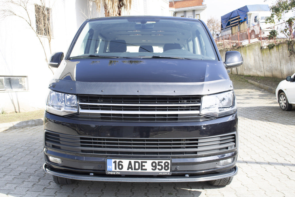 Hood Deflector Carbon Look (EuroCap) for Volkswagen T6 2015-2024 - image 10