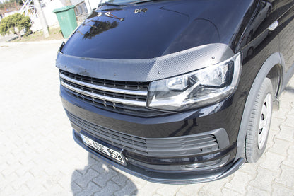 Hood Deflector Carbon Look (EuroCap) for Volkswagen T6 2015-2024 - image 11