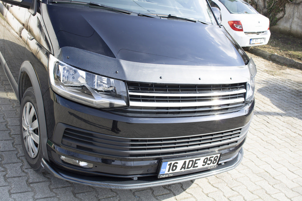 Hood Deflector Carbon Look (EuroCap) for Volkswagen T6 2015-2024 - image 13