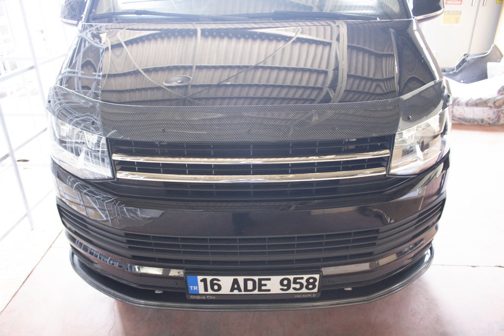 Hood Deflector Carbon Look (EuroCap) for Volkswagen T6 2015-2024 - image 15