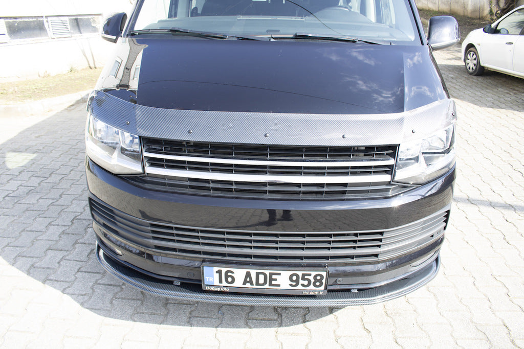 Hood Deflector Carbon Look (EuroCap) for Volkswagen T6 2015-2024 - image 6