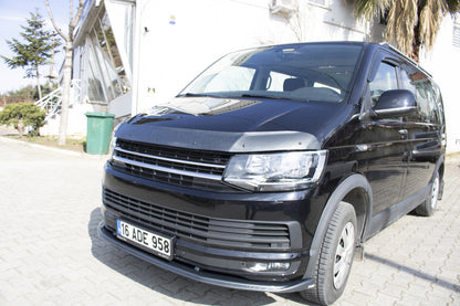 Hood Deflector Carbon Look (EuroCap) for Volkswagen T6 2015-2024 - image 7