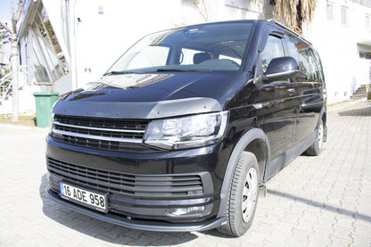 Hood Deflector Carbon Look (EuroCap) for Volkswagen T6 2015-2024 - image 8