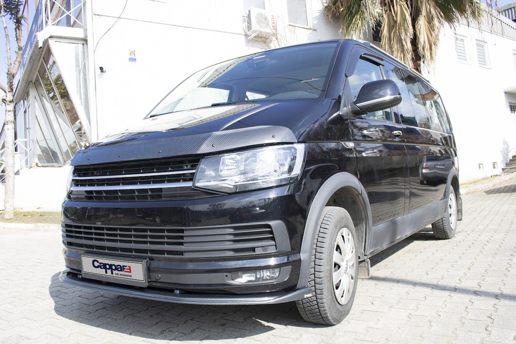 Hood Deflector Carbon Look (EuroCap) for Volkswagen T6 2015-2024 - image 9
