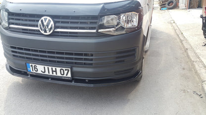 Front lip 2015-2018 Standard (ABS) for Volkswagen T6 2015-2024 - image 2