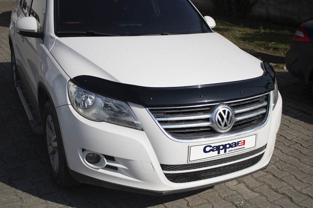 The hood deflector (EuroCap) for Volkswagen Tiguan 2007-2016 - Reelken Auto