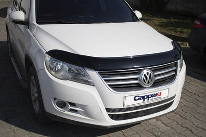 The hood deflector (EuroCap) for Volkswagen Tiguan 2007-2016 - Reelken Auto