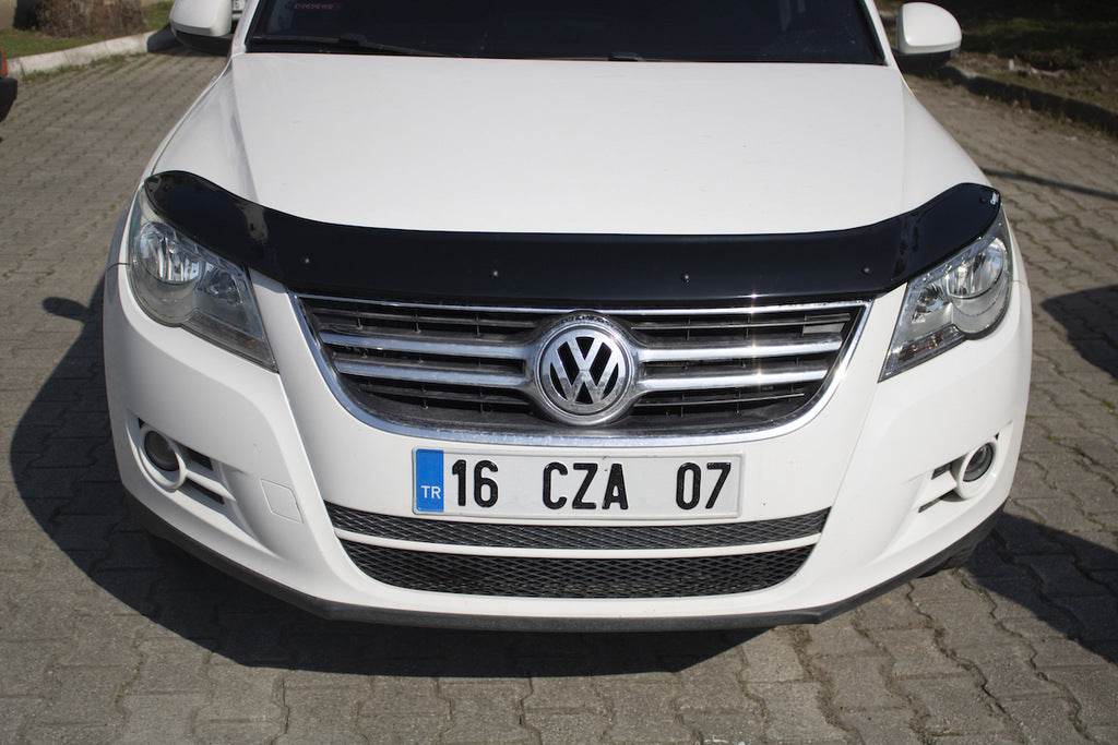 The hood deflector (EuroCap) for Volkswagen Tiguan 2007-2016 - Reelken Auto