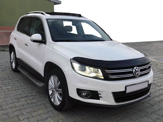 The hood deflector (EuroCap) for Volkswagen Tiguan 2007-2016 - Reelken Auto