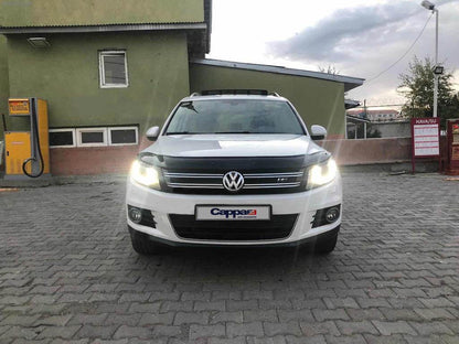 The hood deflector (EuroCap) for Volkswagen Tiguan 2007-2016 - Reelken Auto