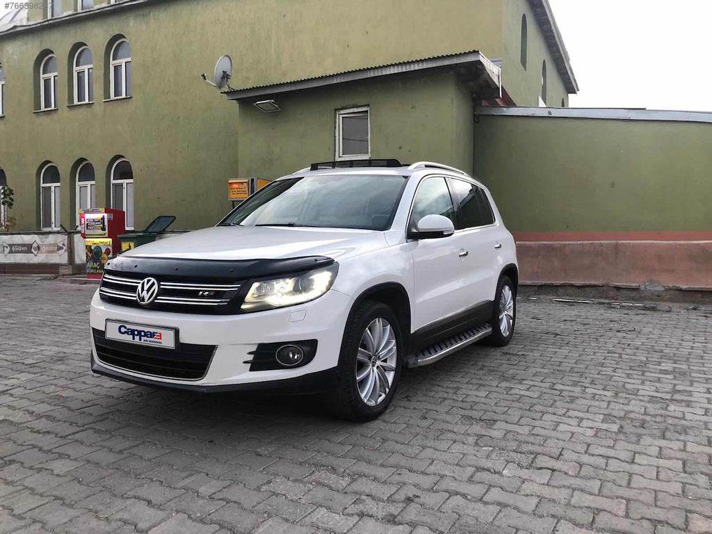 The hood deflector (EuroCap) for Volkswagen Tiguan 2007-2016 - Reelken Auto