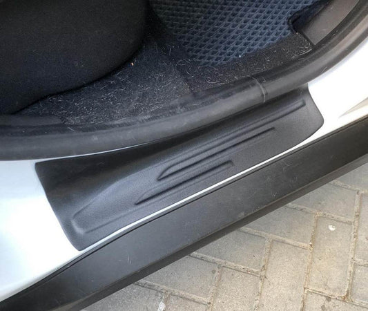 Door thresholds EuroCap (4 pcs., ABS) for Dacia Duster 2018-2024 - Reelken Auto