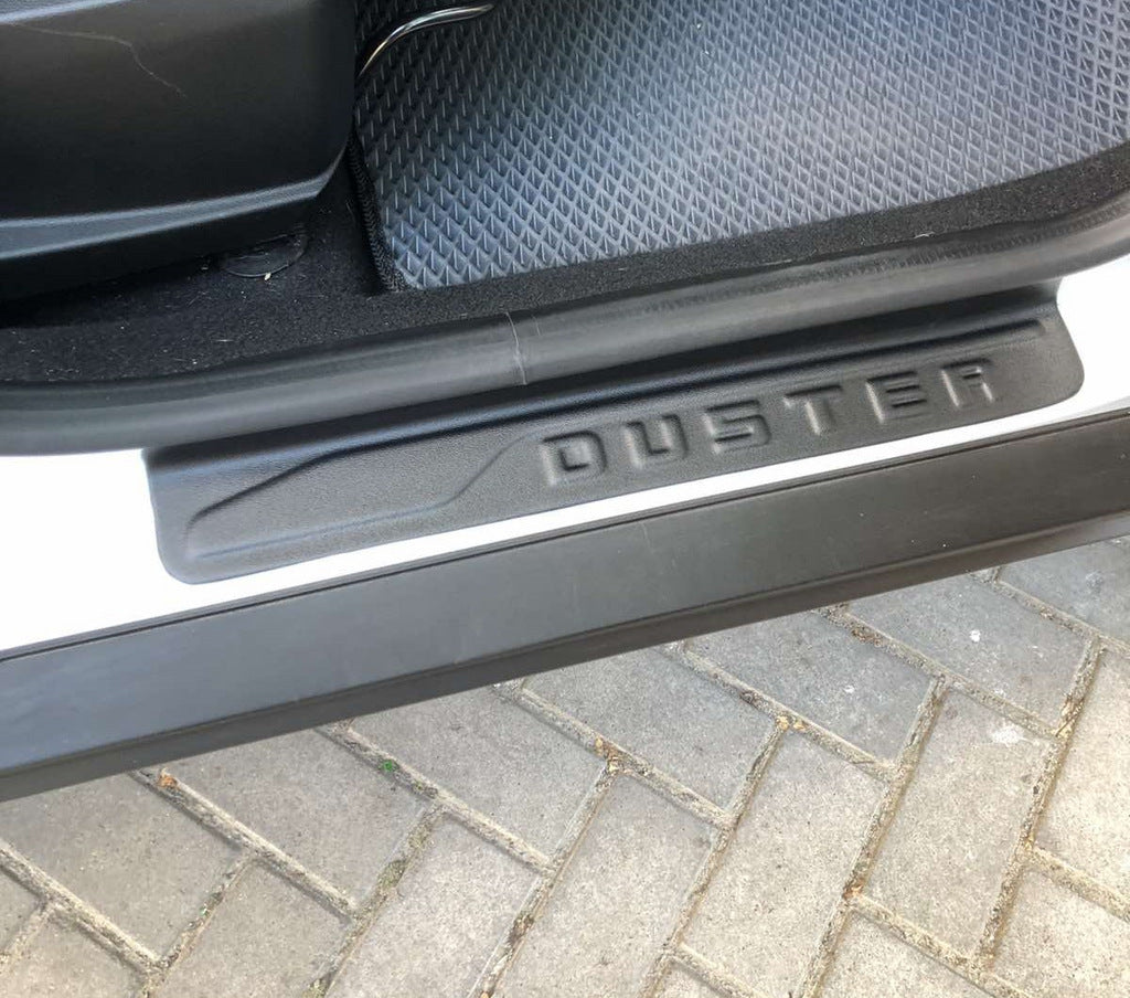 Door Sill Covers EuroCap (4 pcs, ABS) for Renault Duster 2018-2024 - image 1