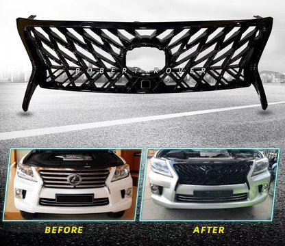 Front Grille TRD (2012-2015) for Lexus LX570/450d 2008-2022 - image 6