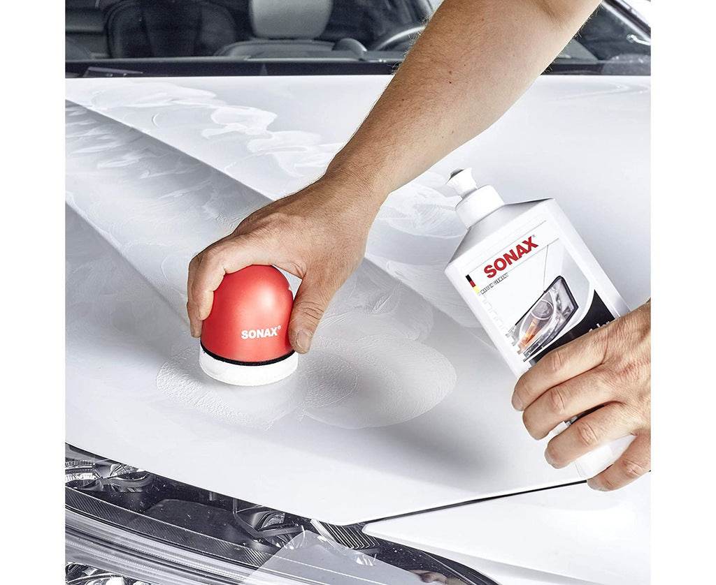 Sonax NanoPro Polish with wax colored white 500ml - Reelken Auto