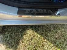 Carmos Door Sill Protectors (4 pcs, Stainless Steel) for Skoda Fabia 2000-2007 - image 2