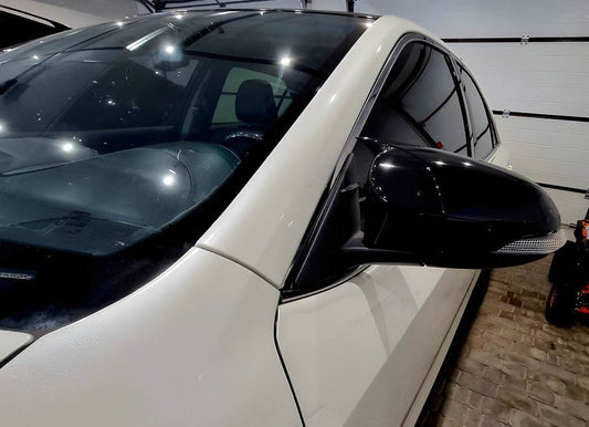 Covers for mirrors BMW-style (2014+, 2 pcs) for Toyota Avensis 2009-2018 - Reelken Auto