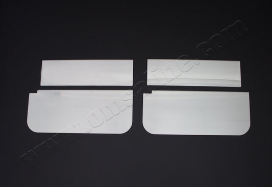 Door Sill Protectors OmsaLine (Stainless Steel) for Nissan Primastar 2002-2014 - image 2