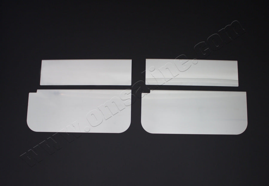 Door Sill Protectors OmsaLine (Stainless Steel) for Nissan Primastar 2002-2014 - image 2