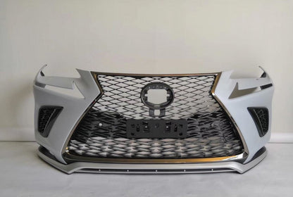Bumper with grille in facelift design for Lexus NX 2014-2021 - image 5