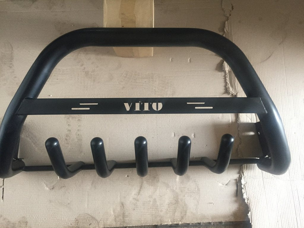 Bull Bar WT004-Black for Mercedes Vito W639 2004-2014 - image 1