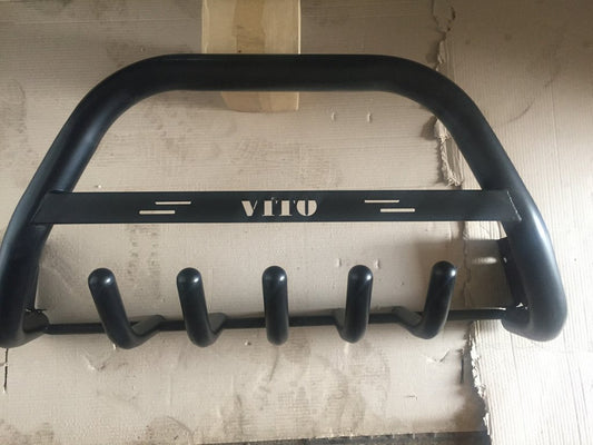 Bull Bar WT004-Black for Mercedes Vito W639 2004-2014 - image 1