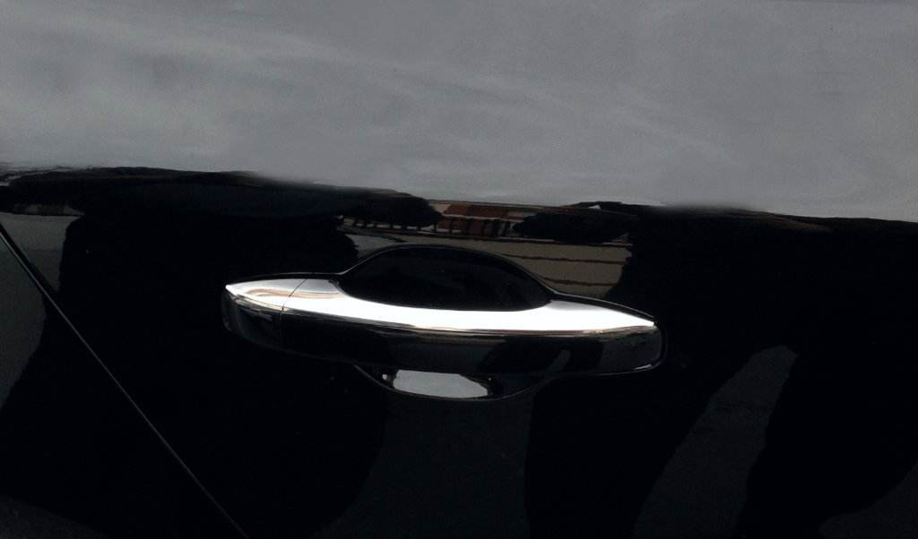 Covers for OmsaLine handles (4 pcs, stainless steel) for Renault Megane IV 2016-2025 - Reelken Auto